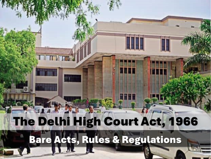 The Delhi High Court Act, 1966 Prashant Kanha AOR Advocate on Record Supreme Court of India