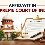 Affidavit in Supreme Court of India