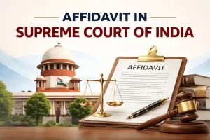 Affidavit in Supreme Court of India